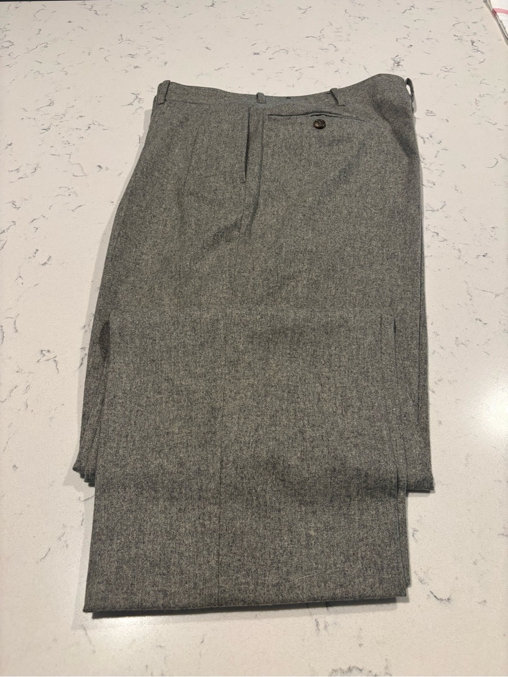 Polo by Ralph Lauren Gray Flat-Front Men’s Shorts